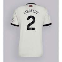 Manchester United Victor Lindelof #2 Tredjedrakt 2024-25 Kortermet